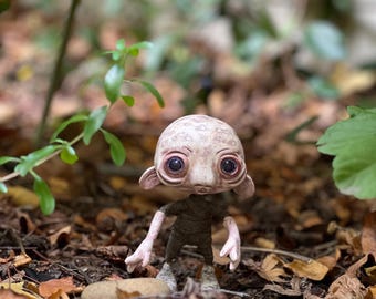 Zog the Hopeful Alien Doll - Handmade Cosmic Companion