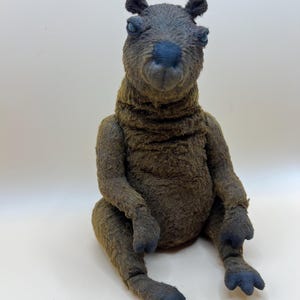 Handmade Plush Capybara Collectible Toy - Unique Gift for Animal Lovers - Soft Stuffed Animal Decor - Perfect Capybara Lover Gift