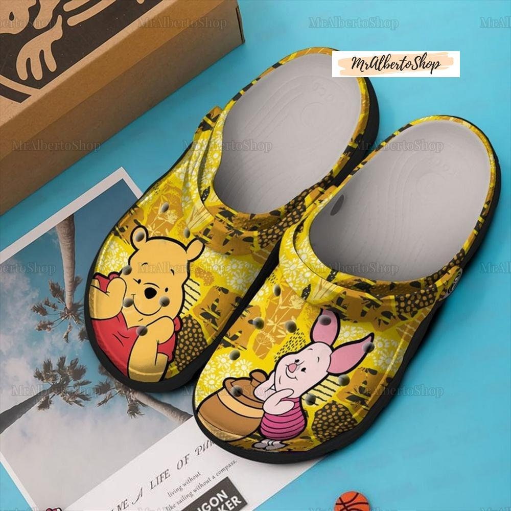 Pooh And Piglet Shoes, Winnie The Pooh Gift, Winnie The Pooh Clog