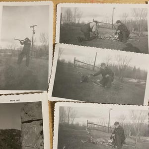 Old Photographs from 1950s Lot of 16 Black and White Orphan Estate Found Photos