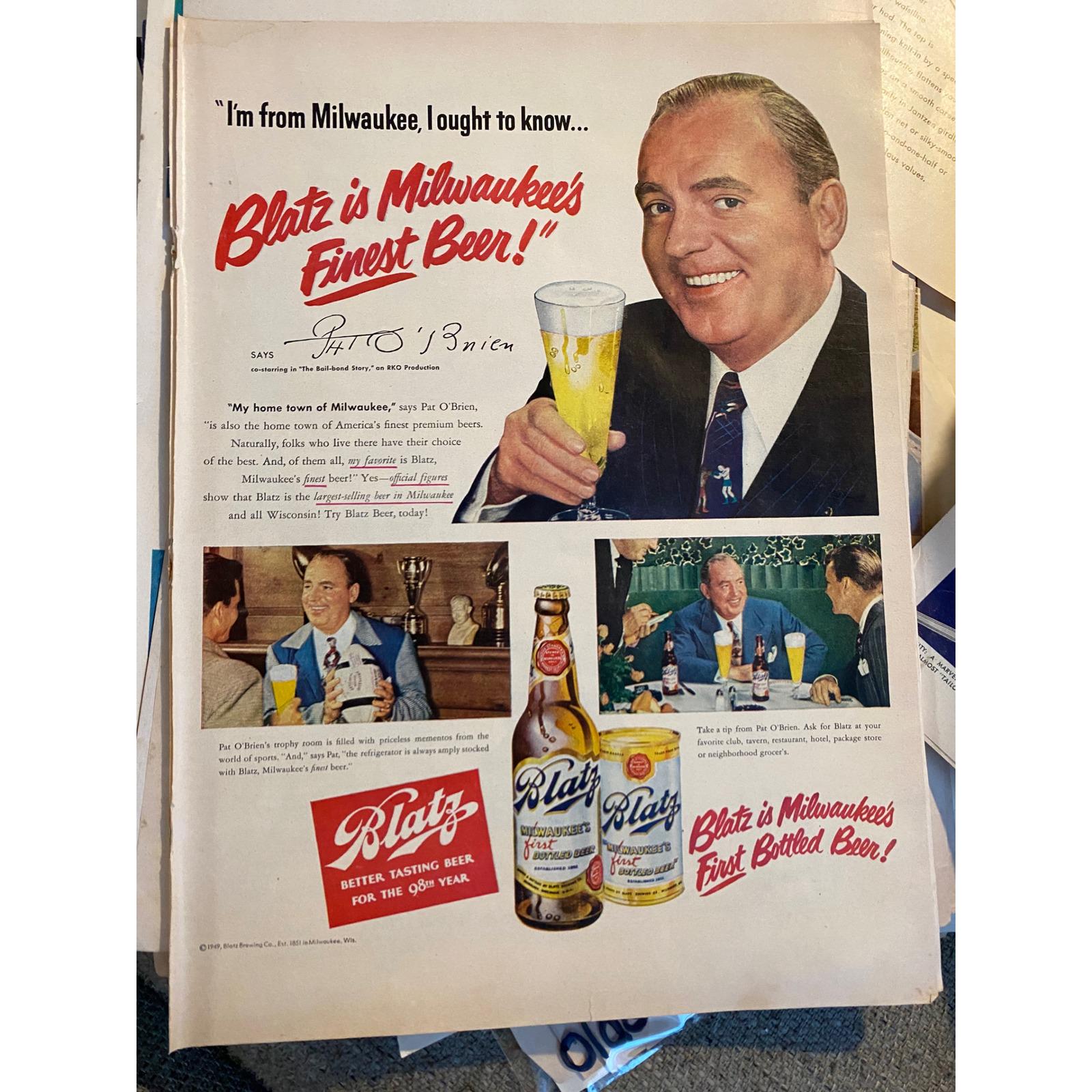 Blatz Beer Collectibles - Etsy