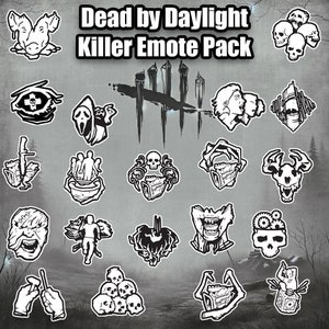 Dead by Daylight Killers Emote Pack
