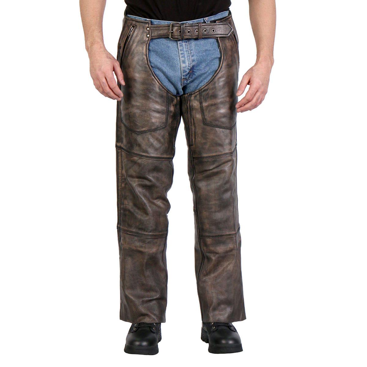 Western Wear Cowboy Style Handmade Suede Leather Chap , Suede Leather Pant, Suede Leather Chap Riding Chaps