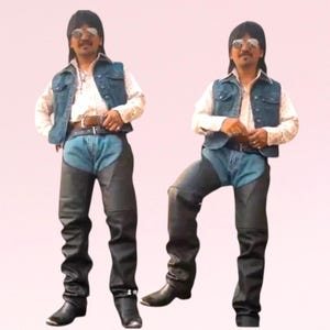Chaparreras de cuero 100 % gamuza auténtica para hombre, estilo vaquero, hechas a mano, con flecos, pantalones de gamuza, chamarras de gamuza para montar.