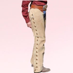 ative American Western Cowboy Chap Riding Chap, Handmade Western Cowboy Chap Fringes Leather Pant, Rodeo Suede Leather Chap Riding Chaps