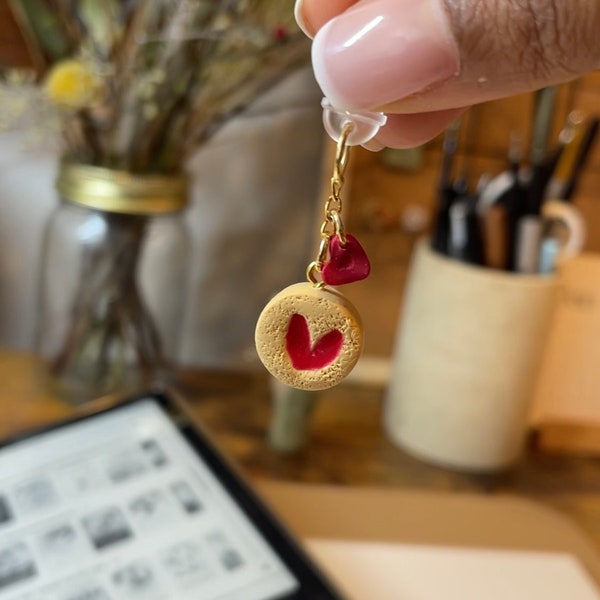 Charm Kindle galleta en forma de corazón