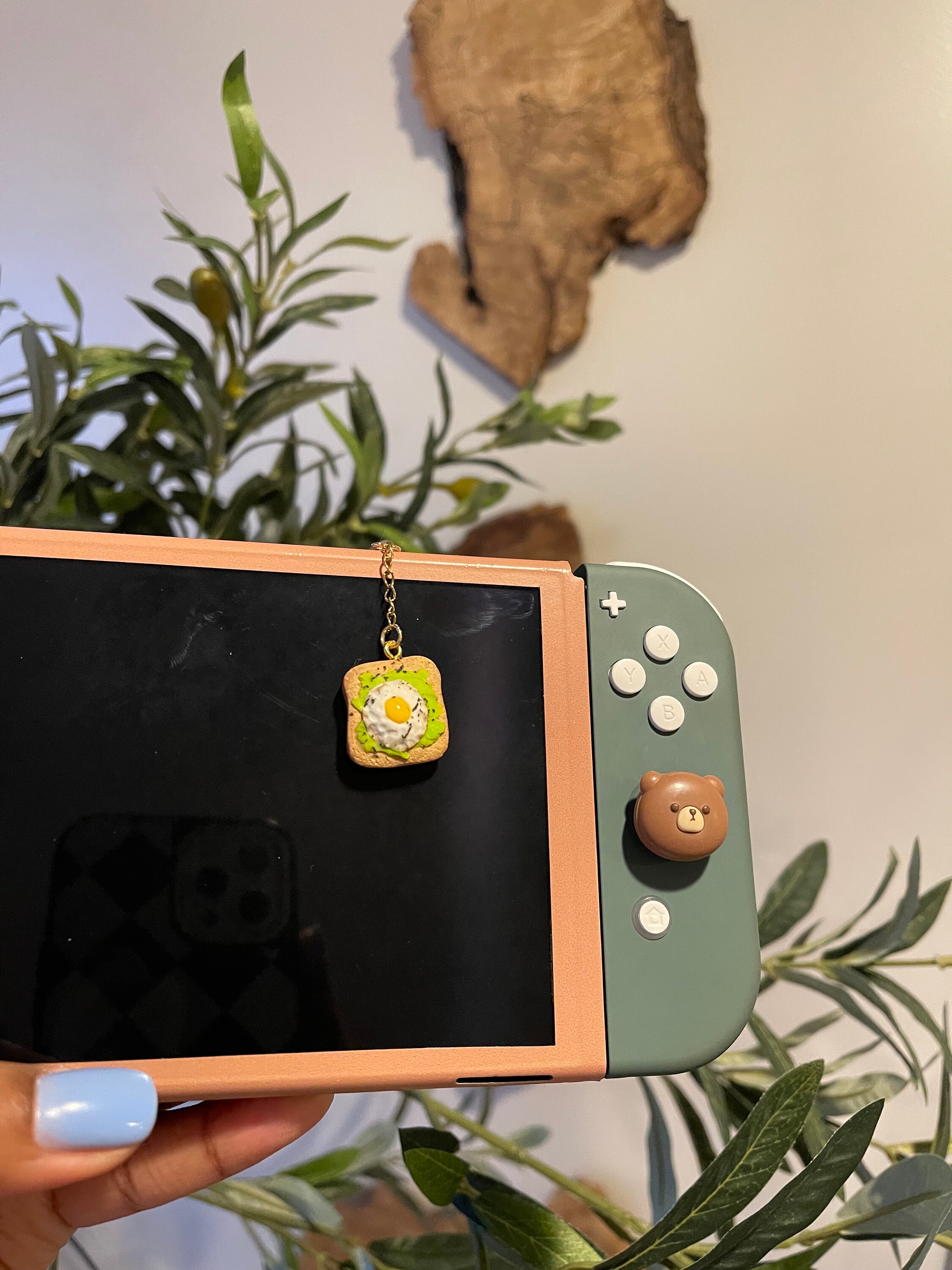 Avocado Toast, Nintendo Switch Charm, steam deck, charm, headphone jack charm