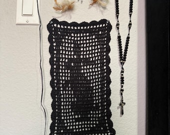 Filet Crochet Bunny Tapestry Pattern (PDF Pattern)