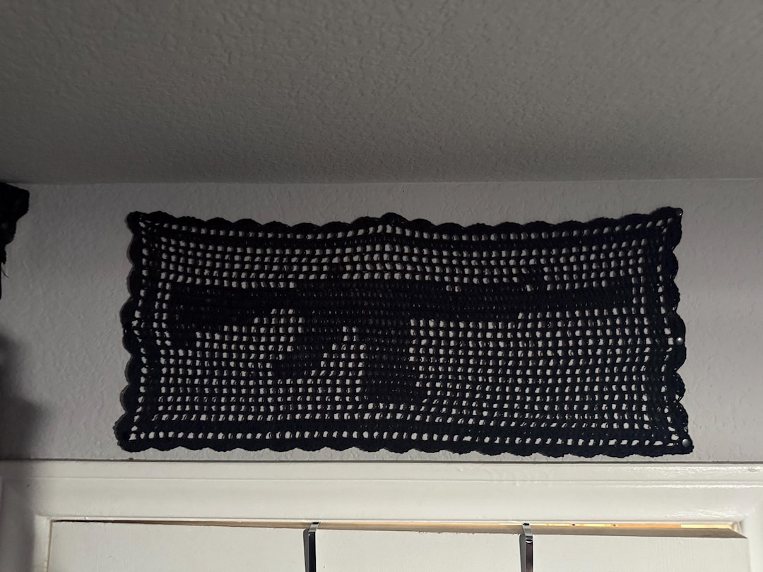 Filet Crochet Rifle Tapestry Pattern (PDF Pattern) - Etsy