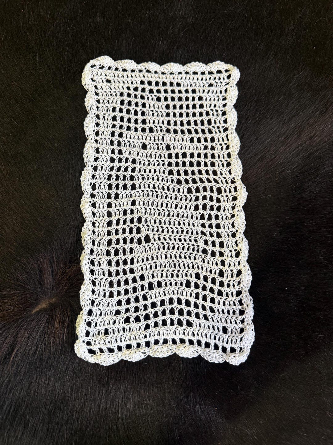 Filet Crochet Bunny Tapestry Pattern (PDF Pattern) - Etsy