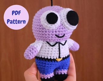 Pim von lächelnde Freunde Häkelanleitung | Amigurumi Digital PDF Pattern Download