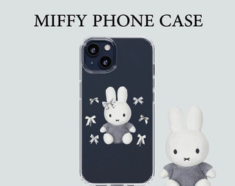 Miffy klare Handyhlle, se coquette Handyhlle, y2k, weies Hschen,  Kaninchen durchsichtige Hlle - Etsy.de