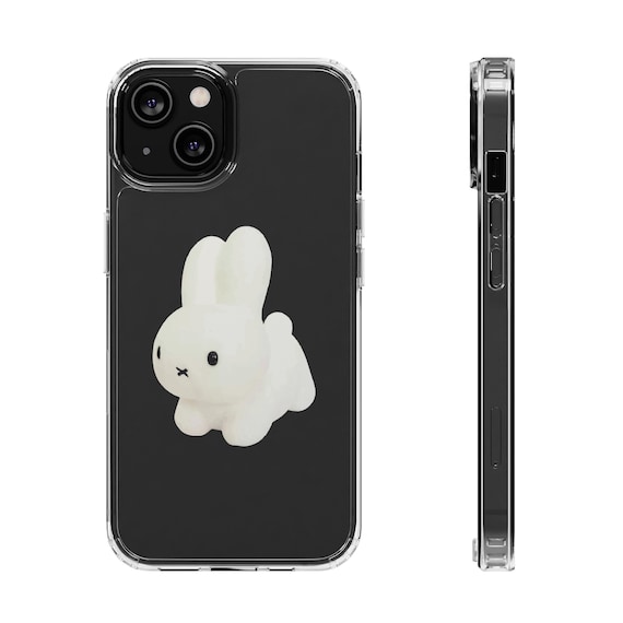 Miffy Clear Phone Case, Cute Coquette Phone Cover, Y2k, White Bunny, Rabbit  Clear Case - Etsy