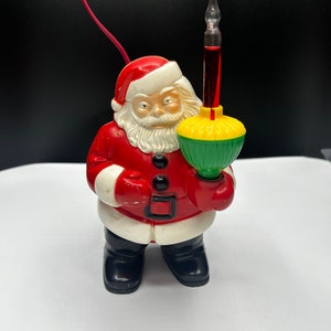 1950s light up santa claus
