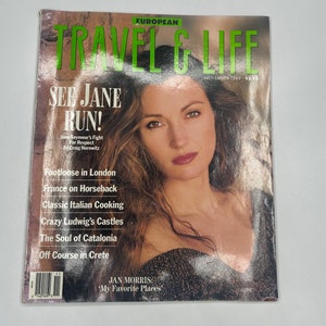 European travel and life magazine 1989