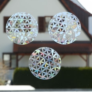 2 Regenbogen Fensterbilder Suncatcher – Prismatische Aufkleber Für Lichteffekte & Vogelschutz, Aus PVC