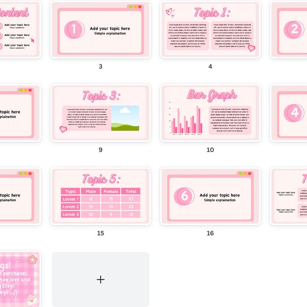 Powerpoint Template Etsy Powerpoint Template Etsy