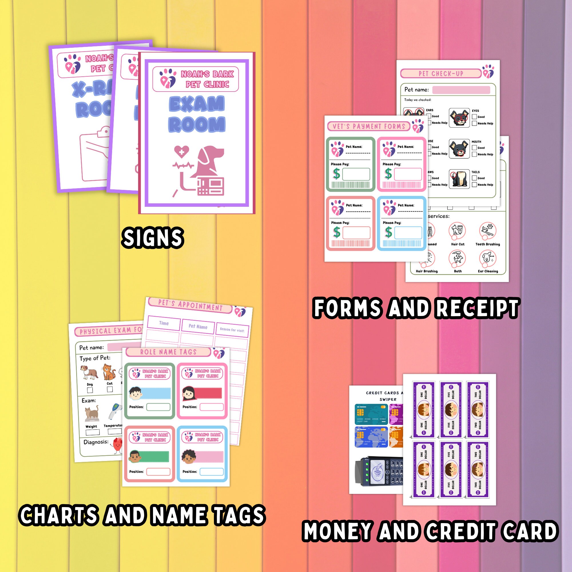 Vet Clinic Pretend Play Printables Ultimate Pretend Play Printables ...