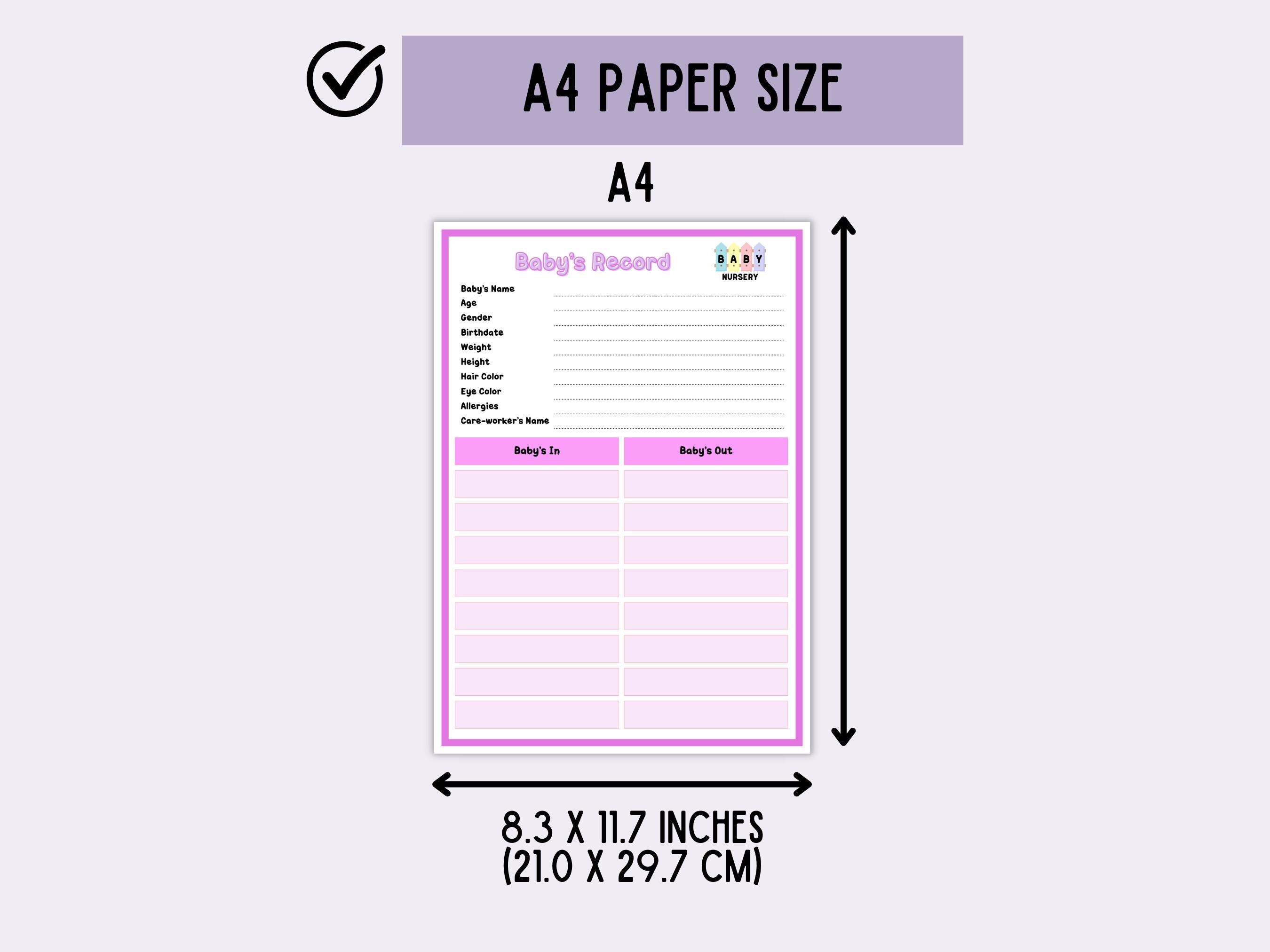 Baby Nursery Pretend Play Printables for Kids Dramatic Play Printables ...