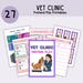 Vet Clinic Pretend Play Printable Pretend Play Printable Bundle Vet ...