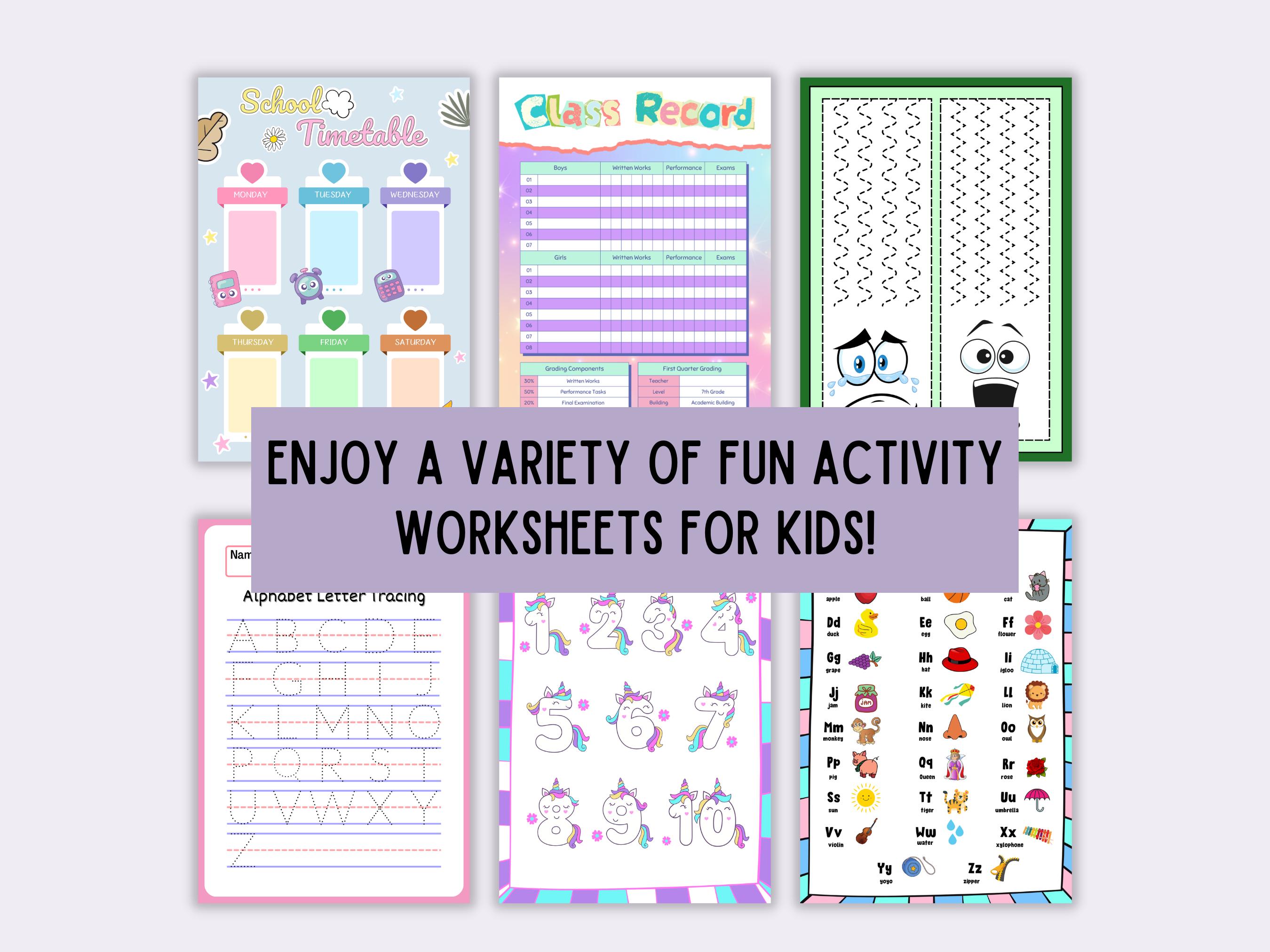 School Pretend Play Printable for Preschool Pretend Play Printable ...