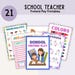 School Pretend Play Printable for Preschool Pretend Play Printable ...