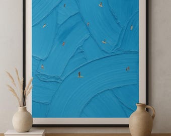 Surfing Wall Art Digital Print – Textured Green Abstract Print –A1/A2/A3/A4 Ratios (More ratios available on request)–Printable Sports Decor