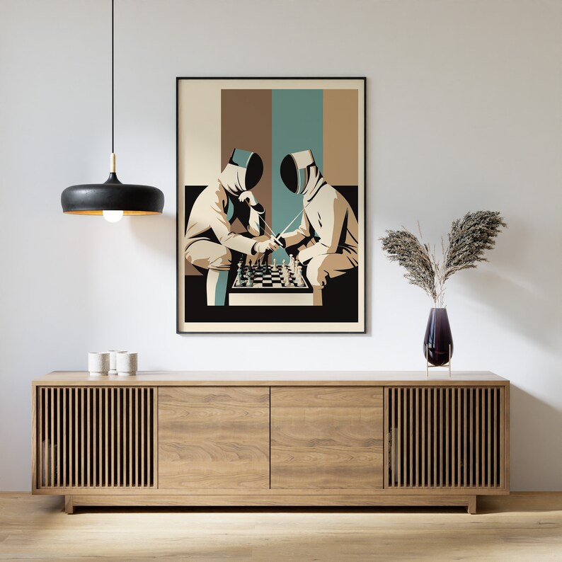 Fencer Wall Art