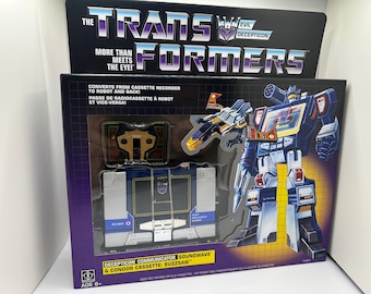 【美品】トランスフォーマー soundwave musiclabel Vintage Takara Transformers Music Label Soundwave MP3 Player