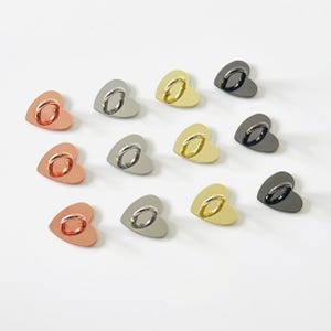 Heart Shape Phone Charm Holder | 1pce Removal Stick On Phone Charm Accessory Holder