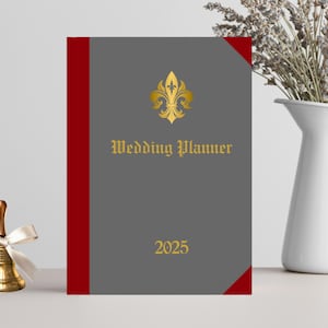 Libro de planificación de bodas, diario de bodas, cuaderno, agenda para el día de la boda, diario, planificación de matrimonio, regalo de compromiso, planificador A4 para novios