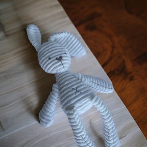 Baby bunny/ baby toy/ baby gift/stuffed animal/ soft toy/ white bunny/ baby shower/ baby birthday/ cotton gift/ white bunny/ baby gift box
