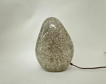 La murrina stone glass table lamp , 1970s