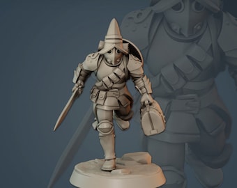 DnD Vanguard Medic -  Dungeons And Dragons 5e / RPG Tabletop Miniature Enemy / Pathfinder Mini