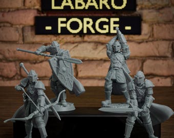 DnD Elite Guard Pack - RPG Tabletop Soldier miniature!