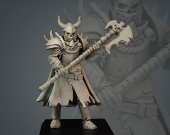DnD Elite Warrior Skeleton -  Dungeons And Dragons 5e / RPG Tabletop Miniature Enemy / Pathfinder Mini