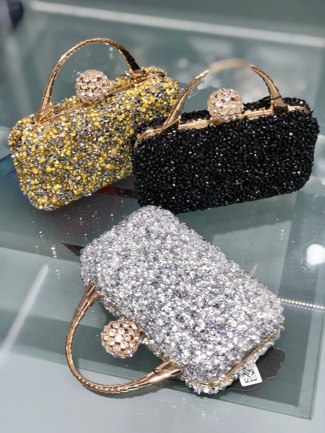 Luxury Evening Bag, Crystal Stone, Purse Clutch Evening Party, Purse Bridal Wedding ,birthday