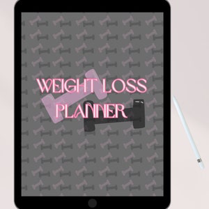 Digital Weight Loss journal/Tracker fully hyper-linked