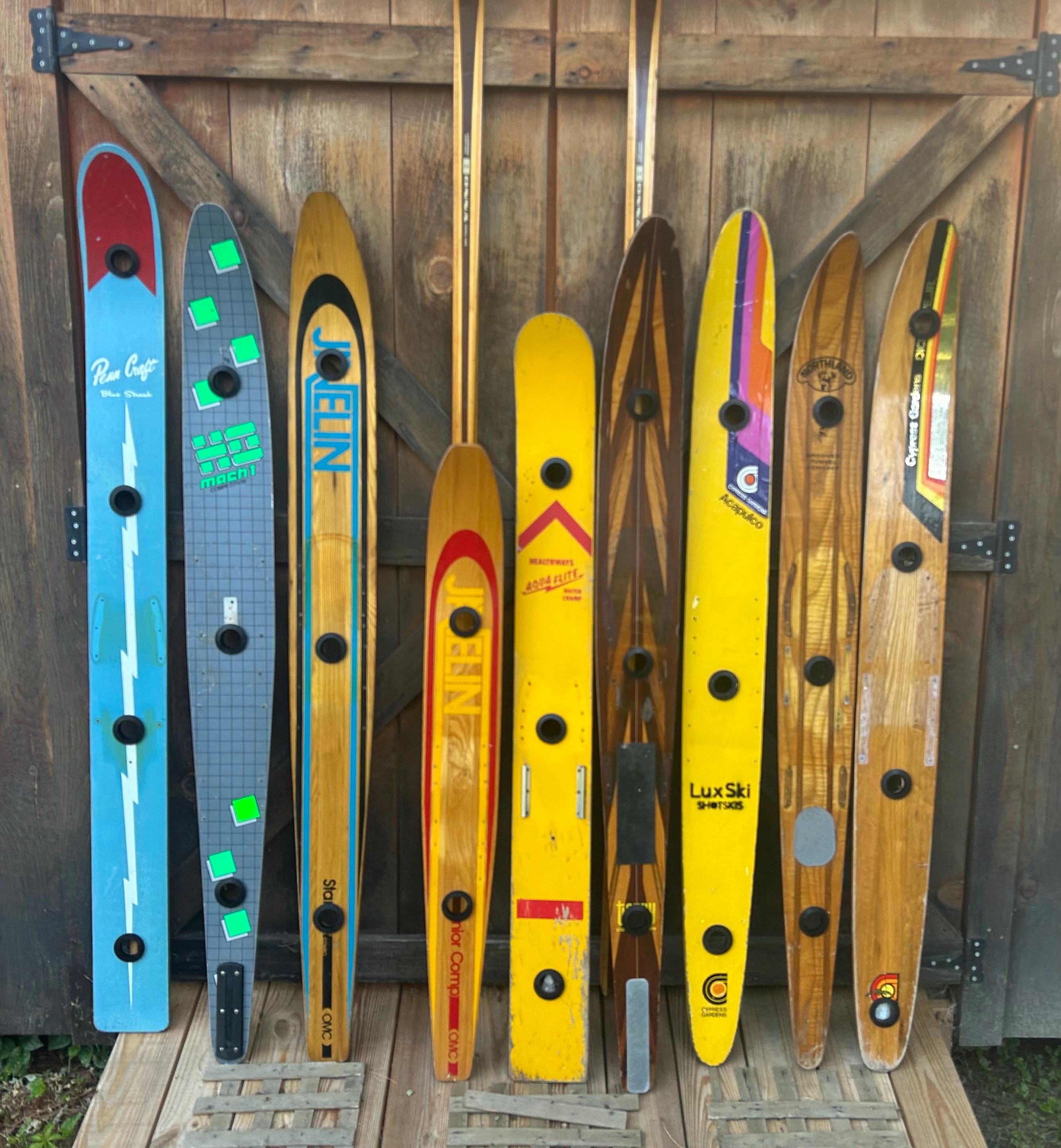 Vintage Wooden Water Ski - Etsy