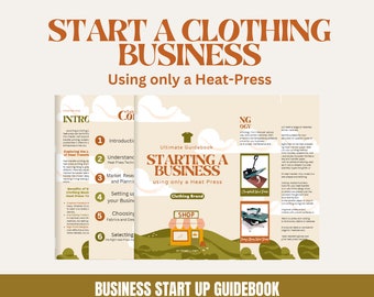 Complete Guide for Starting a Business using only a HeatPress by Romellowy