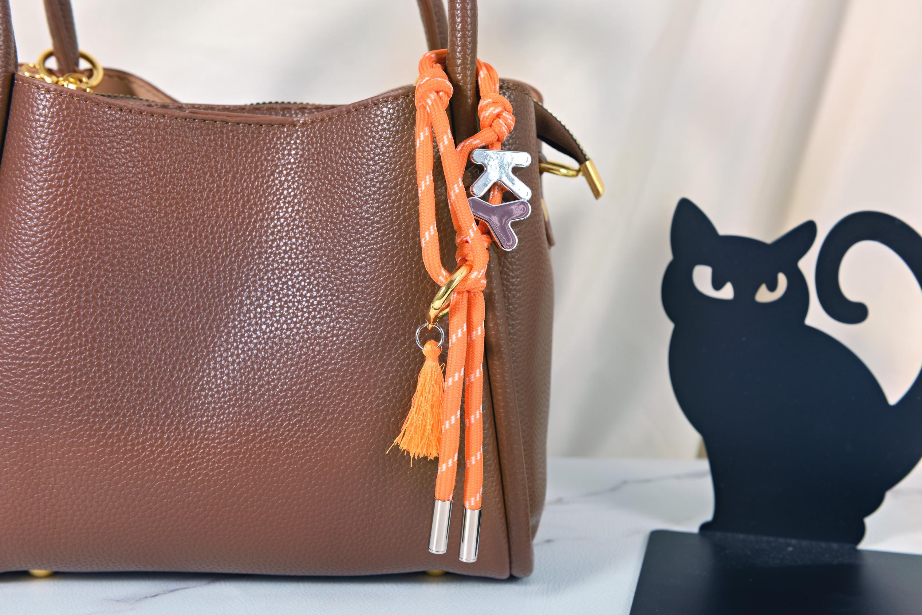 バッグ Synthetic Leather Rope Handle Bag Rope Handle Leather Handbag – Carla Milani
