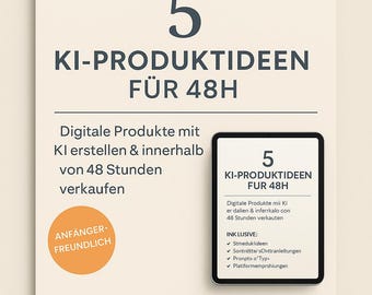48時間でできるAI製品アイデア5選 | デジタル製品 | AIで稼ぐ | PDFガイド | 初心者向け | オンラインで稼ぐ
