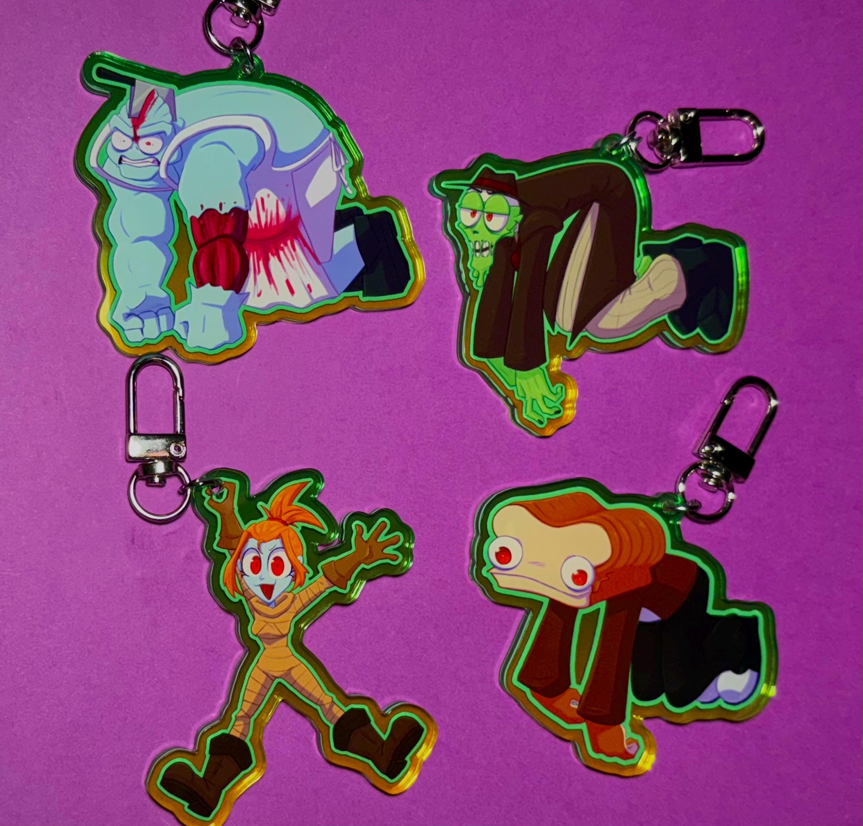The Gaslight District Keychains | Double Sided Keychains| the