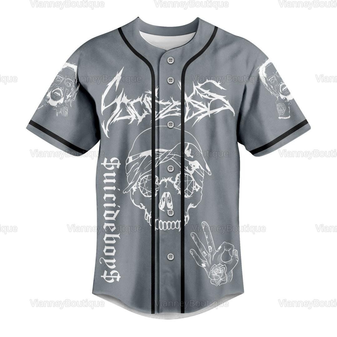 Suicideboys Baseball Jersey, Music Band Jersey, Hip Hop Lover Shirt