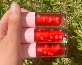 Strawberry refresher lip gloss