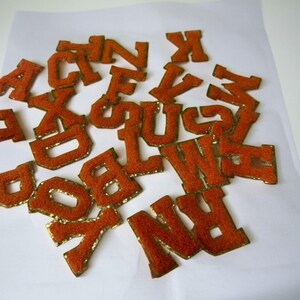 Parches de letras de chenilla para planchar en ropa, parche de letras de chenilla adhesivo, parche de letras de chenilla para planchar, parche de letras de chenilla para planchar