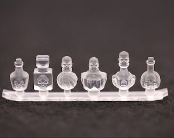 Skull Bottles - Variation 2 - DIY Dice Inclusions