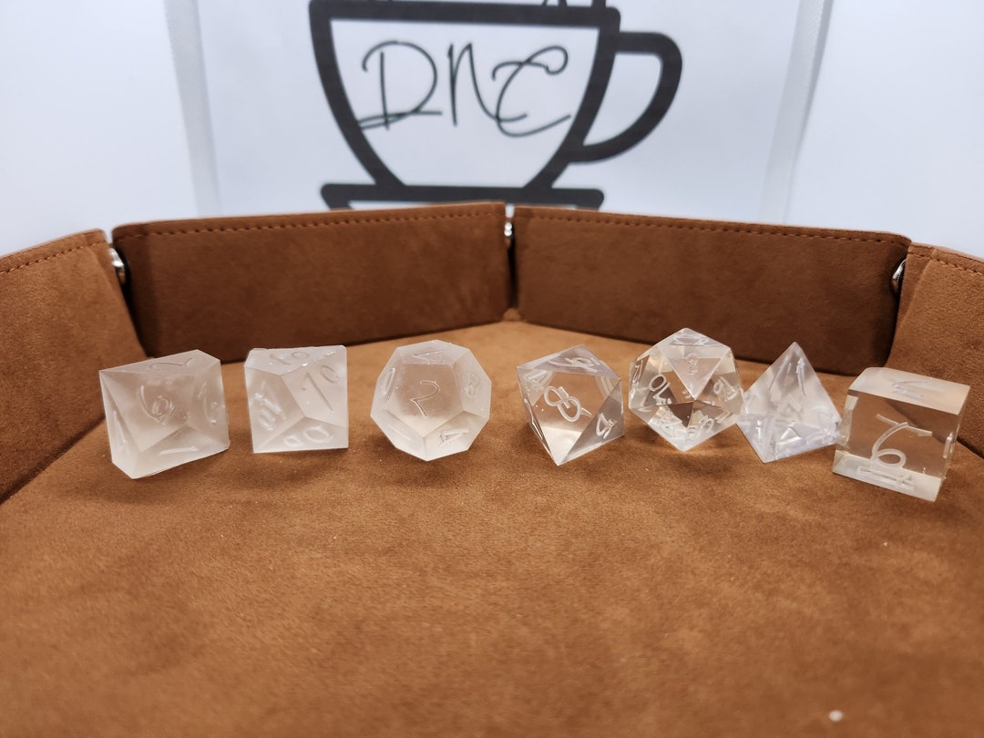 Custom Dice Masters Set | Raw to Polished Options | Resin Dice Making ...