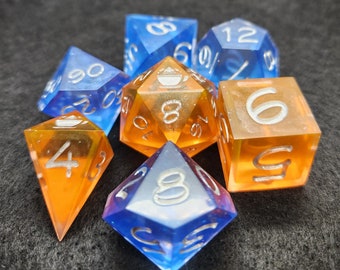 Pane In The Glass - D&D Dice Set Sharp Edge 7pcs