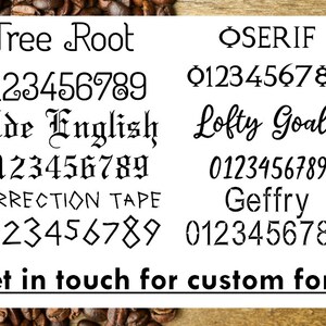 Mestre de dados Chonk personalizado de 35 mm a 50 mm - Totalmente personalizável imagem 4